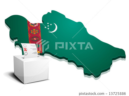 ballotbox Turkmenistan 13725886
