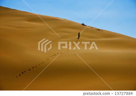 Sand dunes in desert national park Altyn-Emel, Kazakhstan. Sand dunes in desert national park Altyn-Emel, Kazakhstan. 13727884
