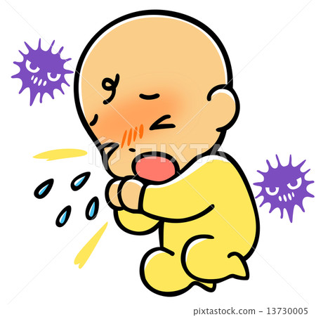 A cold baby - Stock Illustration [13730005] - PIXTA