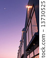 evening sky, twilight sky, building 13730525