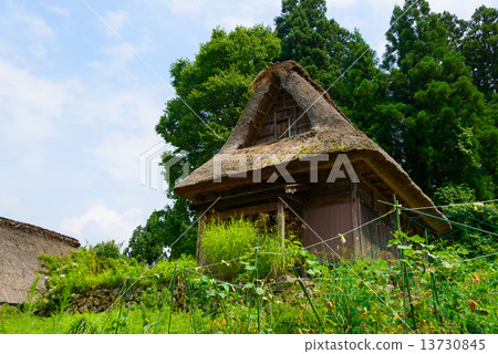 富山Gokayama Summer的Aikura巨大的協會定居點 13730845