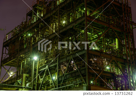 神奈川川崎植物的夜視圖 神奈川川崎植物的夜視圖 13731262