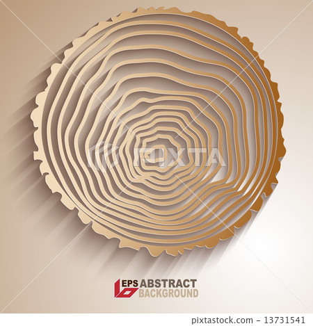 Abstract tree rings background. 13731541