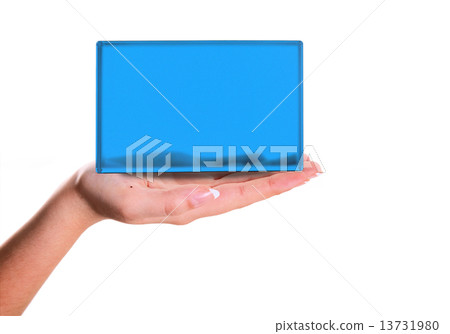 empty screen in hand empty screen in hand 13731980