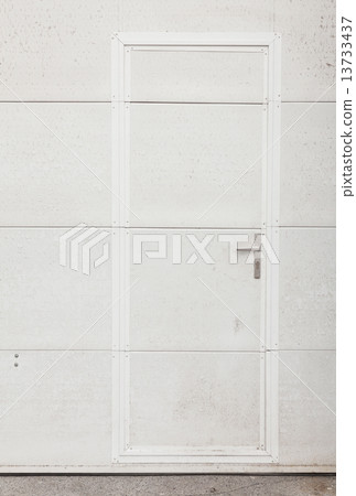 White metal door White metal door 13733437