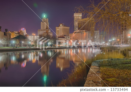 providence Rhode Island from the far side of the waterfront providence Rhode Island from the far side of the waterfront 13733494