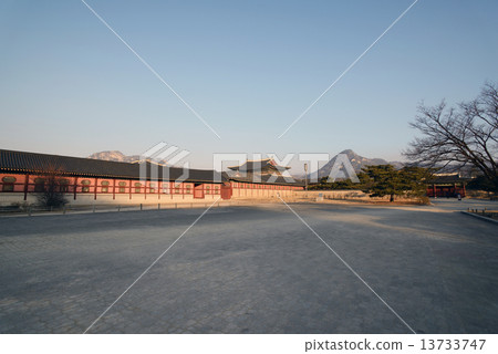 Korea Seoul Gyeongbokgung Palace Korea Seoul Gyeongbokgung Palace 13733747