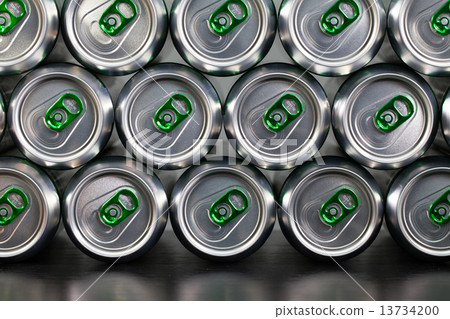 Pattern from much of drinking cans Pattern from much of drinking cans 13734200