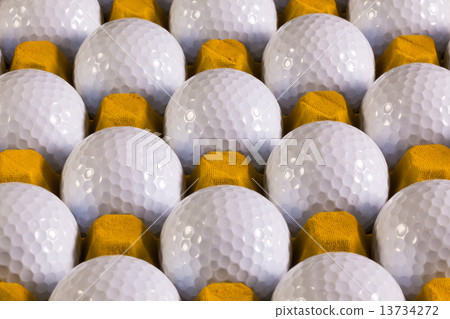 Golf balls in box for eggs Golf balls in box for eggs 13734272