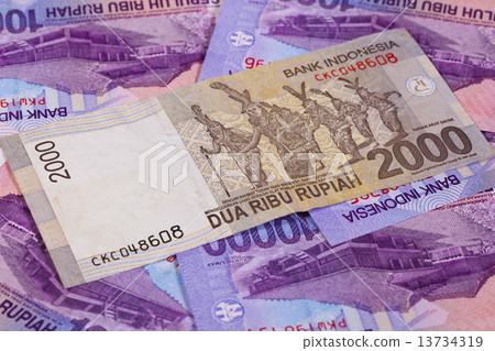 Different rupiah banknotes from Indonesia Different rupiah banknotes from Indonesia 13734319