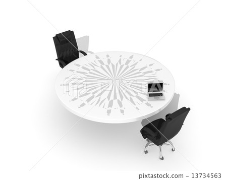 Round table 13734563