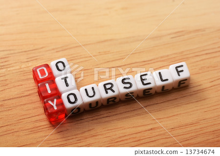 DIY do it yourself text DIY do it yourself text 13734674