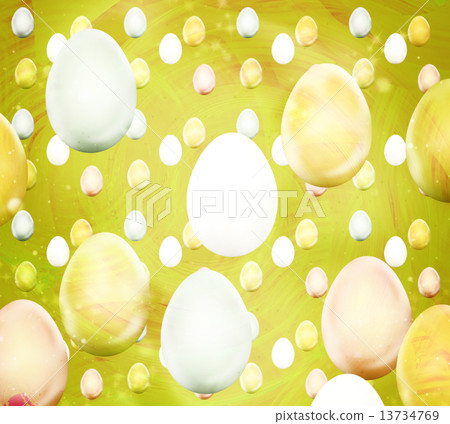 Easter Eggs Colorful 13734769