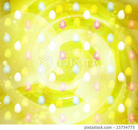 Easter Eggs Colorful 13734773