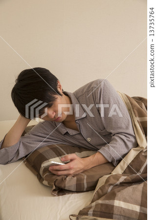 A man sleeping A man sleeping 13735764