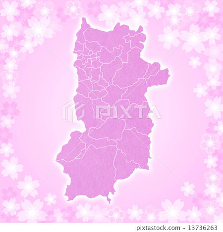 奈良縣地圖 13736263