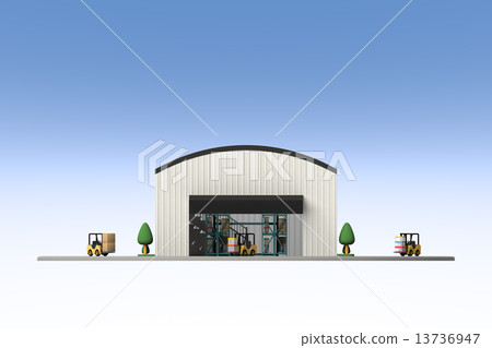 倉庫外觀 13736947