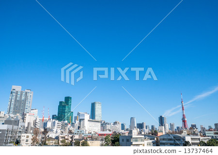 東京都市風景 東京都市風景 13737464