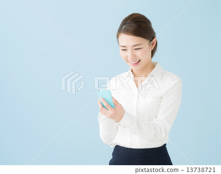 智能手機業務女人 智能手機業務女人 13738721