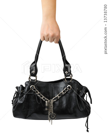 Woman hand with bag 13738780