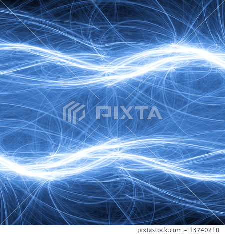 Blue fantasy lightning 13740210
