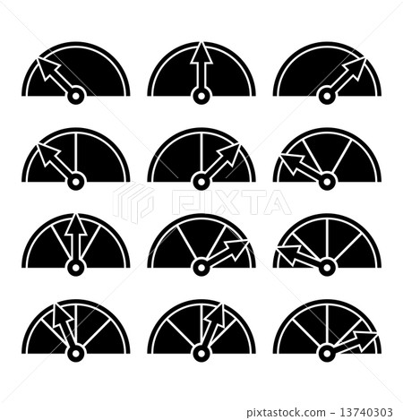 Loading and buffering icon set. Vector  13740303