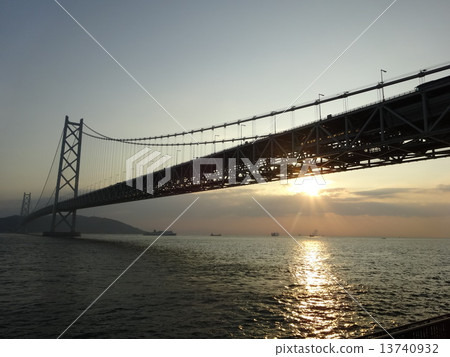 明石海峽大橋 明石海峽大橋 13740932