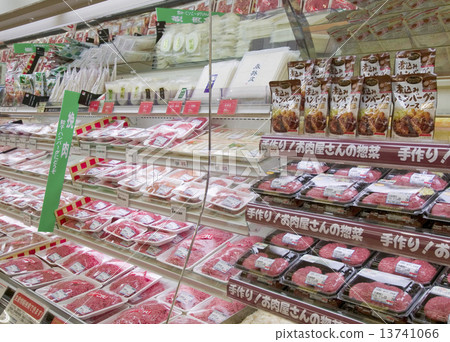 [商店]超市肉店 13741066