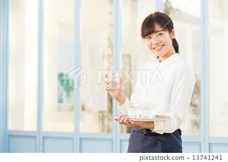 Cafe staff image Cafe staff image 13741241