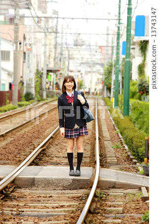 high school girl high school girl 13743147