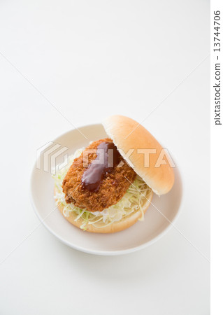 炸肉餅貨車 13744706