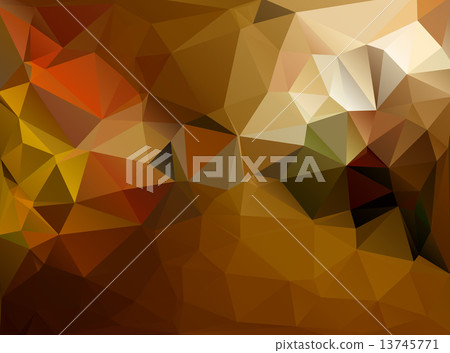 Colorful Polygonal Mosaic Background 13745771