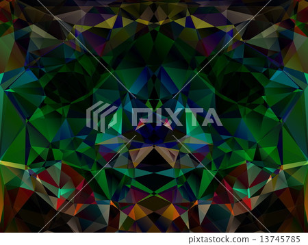 Colorful Polygonal Mosaic Background Colorful Polygonal Mosaic Background 13745785
