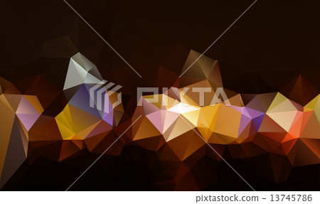 Colorful Polygonal Mosaic Background Colorful Polygonal Mosaic Background 13745786