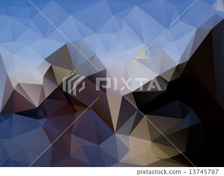 Colorful Polygonal Mosaic Background Colorful Polygonal Mosaic Background 13745787