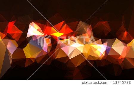 Colorful Polygonal Mosaic Background Colorful Polygonal Mosaic Background 13745788