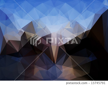 Colorful Polygonal Mosaic Background Colorful Polygonal Mosaic Background 13745791