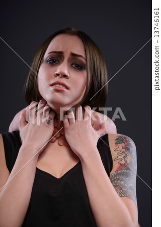 Girl teenager with tattoo kidnapped and tortured Girl teenager with tattoo kidnapped and tortured 13746161