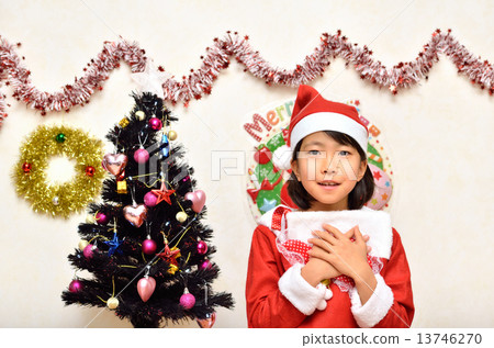 Santa Claus costume girl 13746270