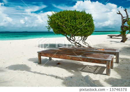 Beautiful beach at Maldives Beautiful beach at Maldives 13746378