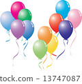 Colorful Balloons 13747087