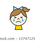 Child tears girl 13747125