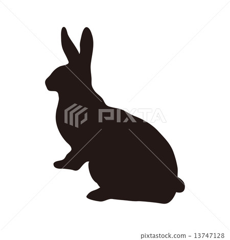 Usagi rabbit cutting picture - Stock Illustration [13747128] - PIXTA