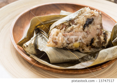 Zongzi or sticky rice dumpling 13747517