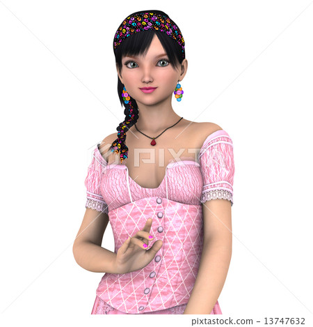 年輕的女士 13747632