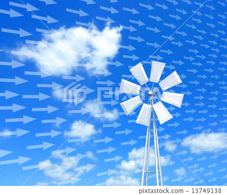 Feng shui of wind power generation 13749138