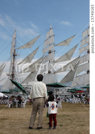 廣島港口帆船節日本圓形帆船 廣島港口帆船節日本圓形帆船 13749165