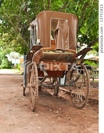 Horse and Carriage in Thailand. Horse and Carriage in Thailand. 13751913