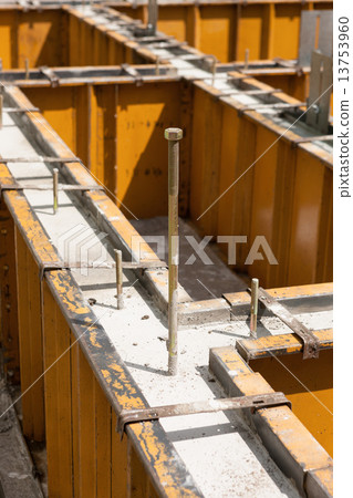 模板完成了基礎施工學生的鑄造 13753960