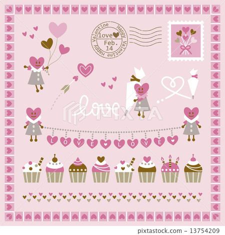 vector, vectors, st. valentine's day 13754209